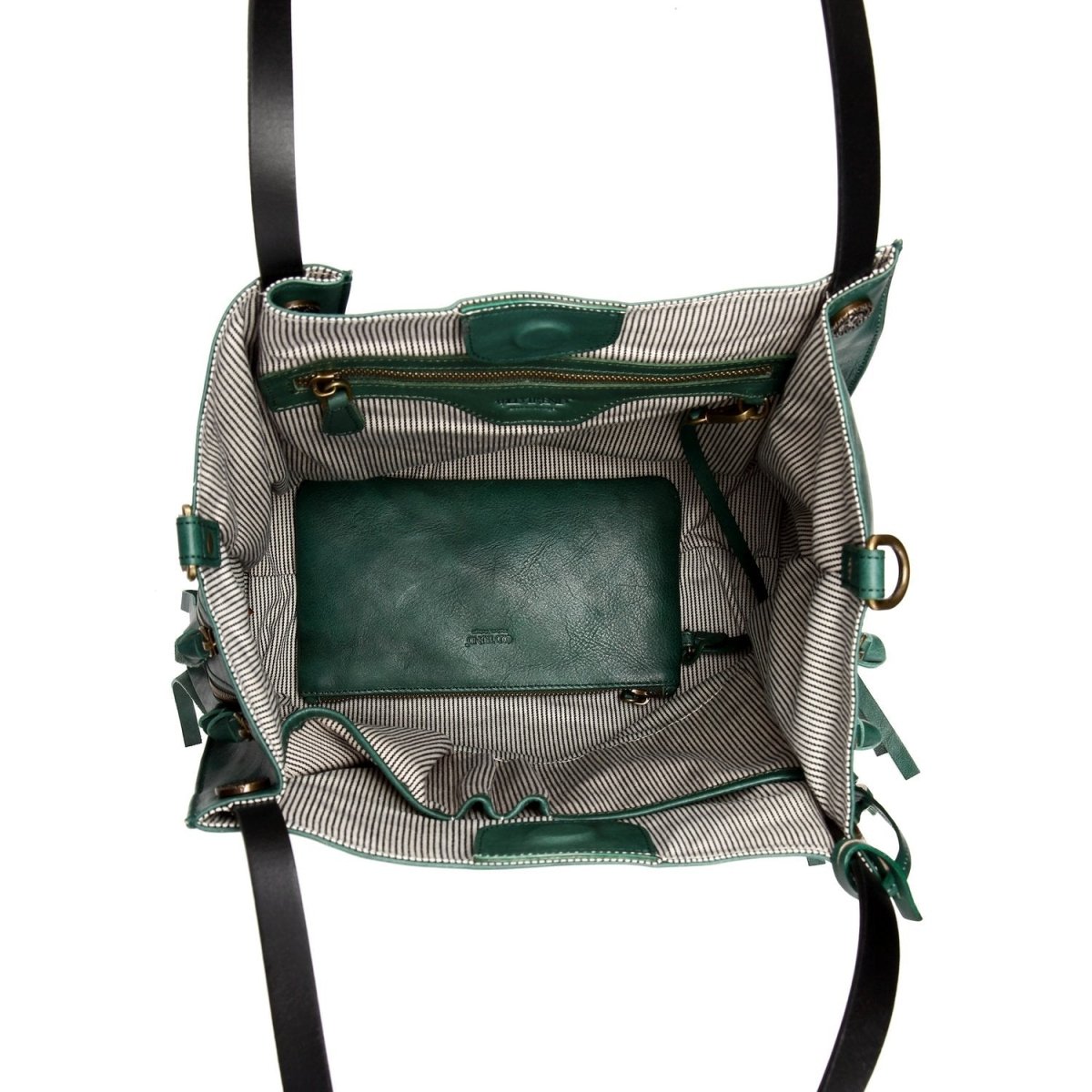 Personalized Daisy Leather Tote for her, Customized Gifts for Women by Groovy Girl Gifts