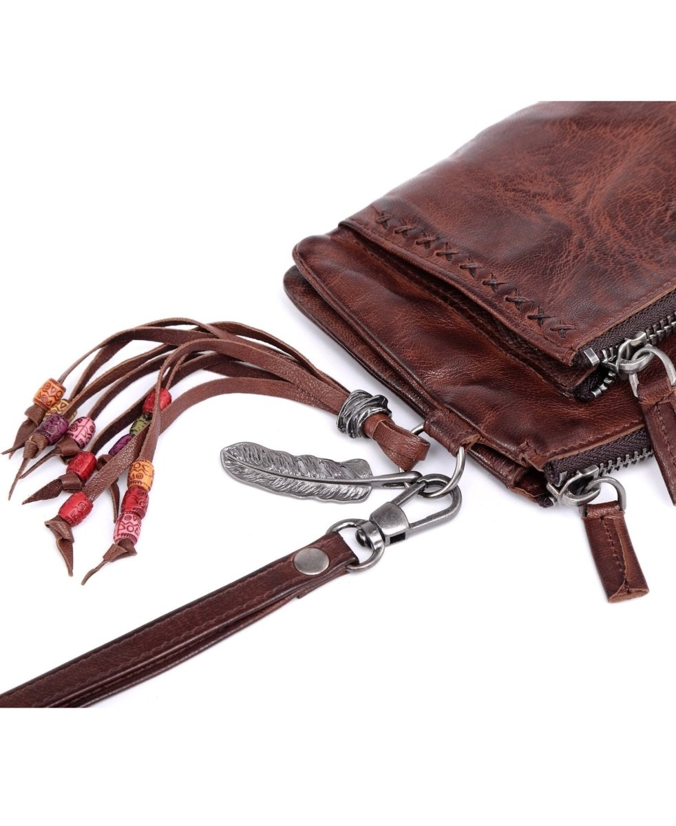 Bags & Luggage - Women's Bags - Clutches Bluebell Leather Clutch