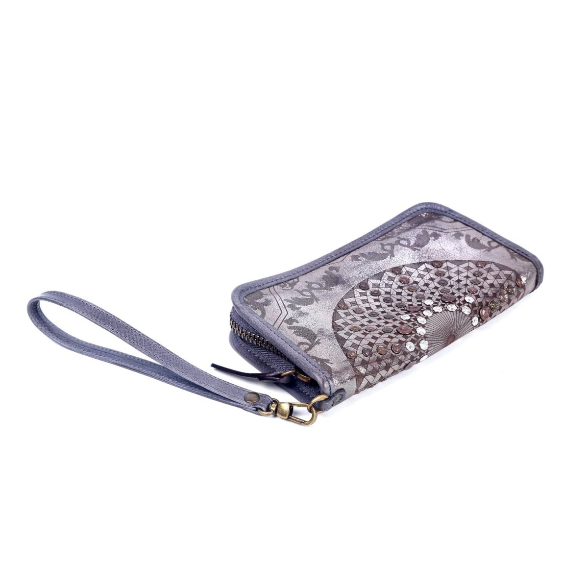 Bags & Luggage - Women's Bags - Clutches Golden Mola Leather Clutch