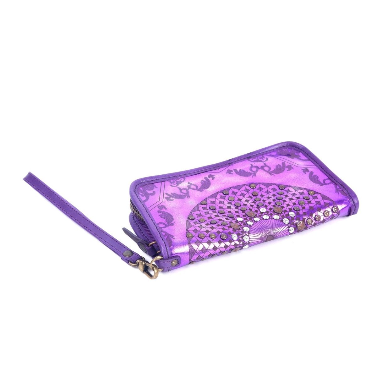 Bags & Luggage - Women's Bags - Clutches Golden Mola Leather Clutch