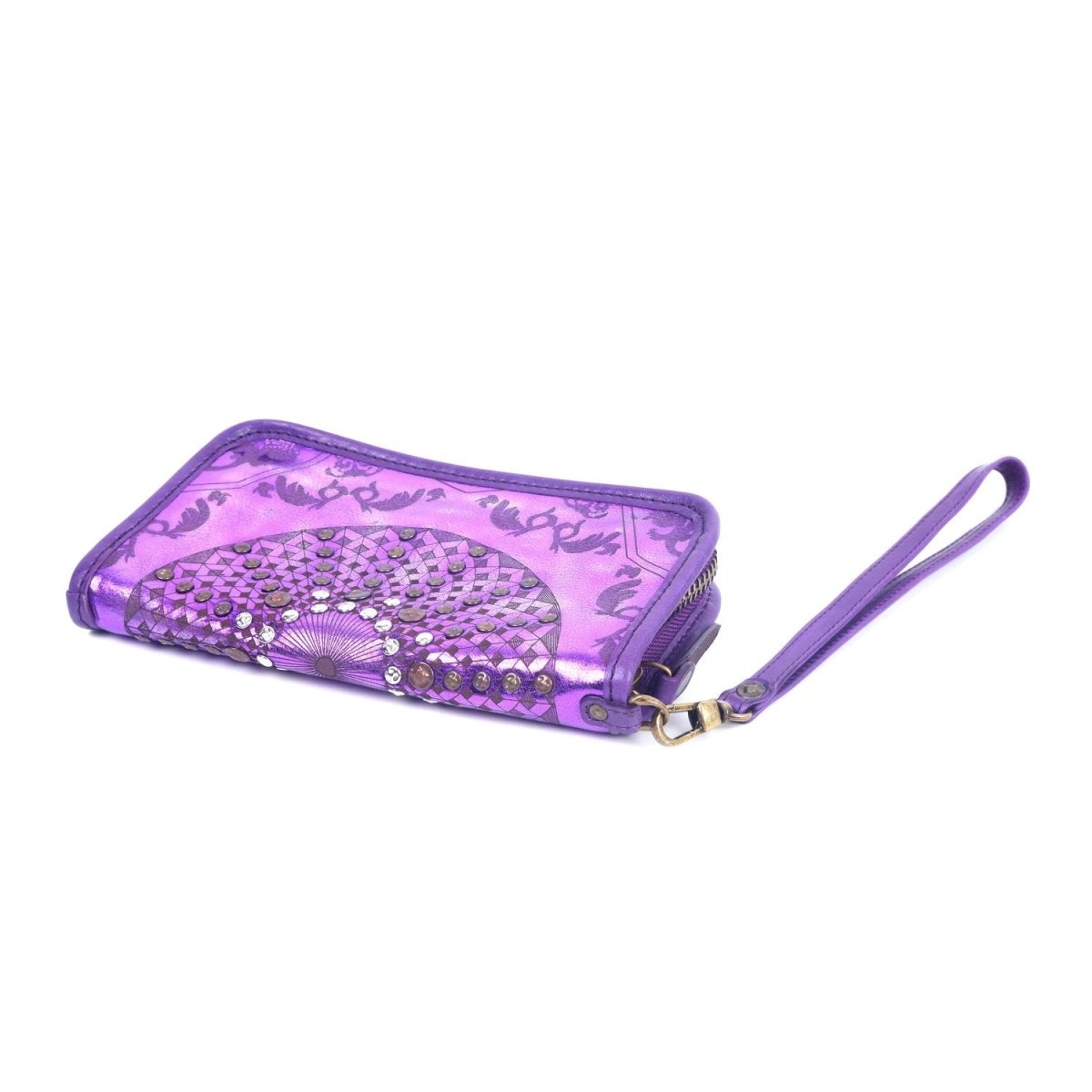 Bags & Luggage - Women's Bags - Clutches Golden Mola Leather Clutch