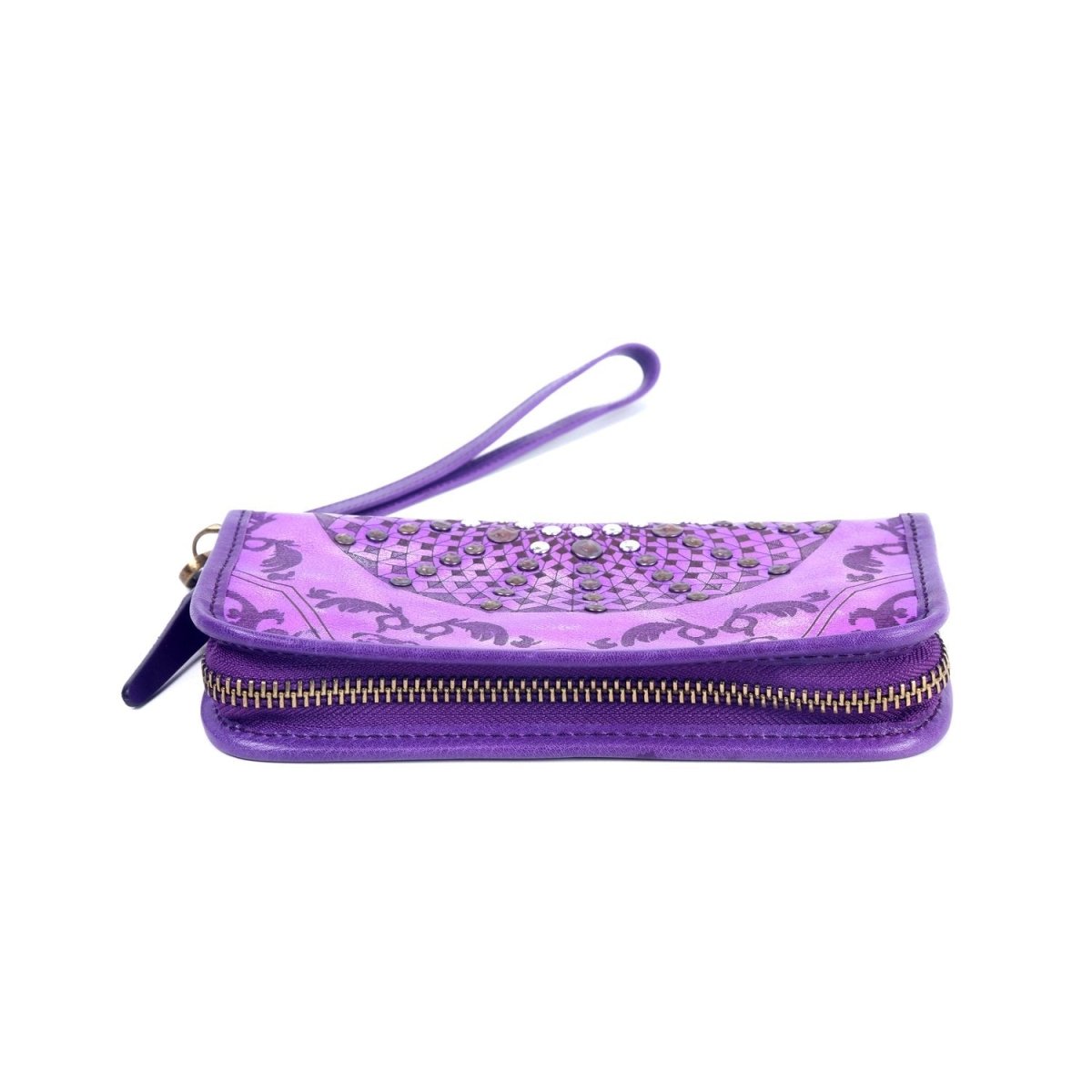 Bags & Luggage - Women's Bags - Clutches Golden Mola Leather Clutch