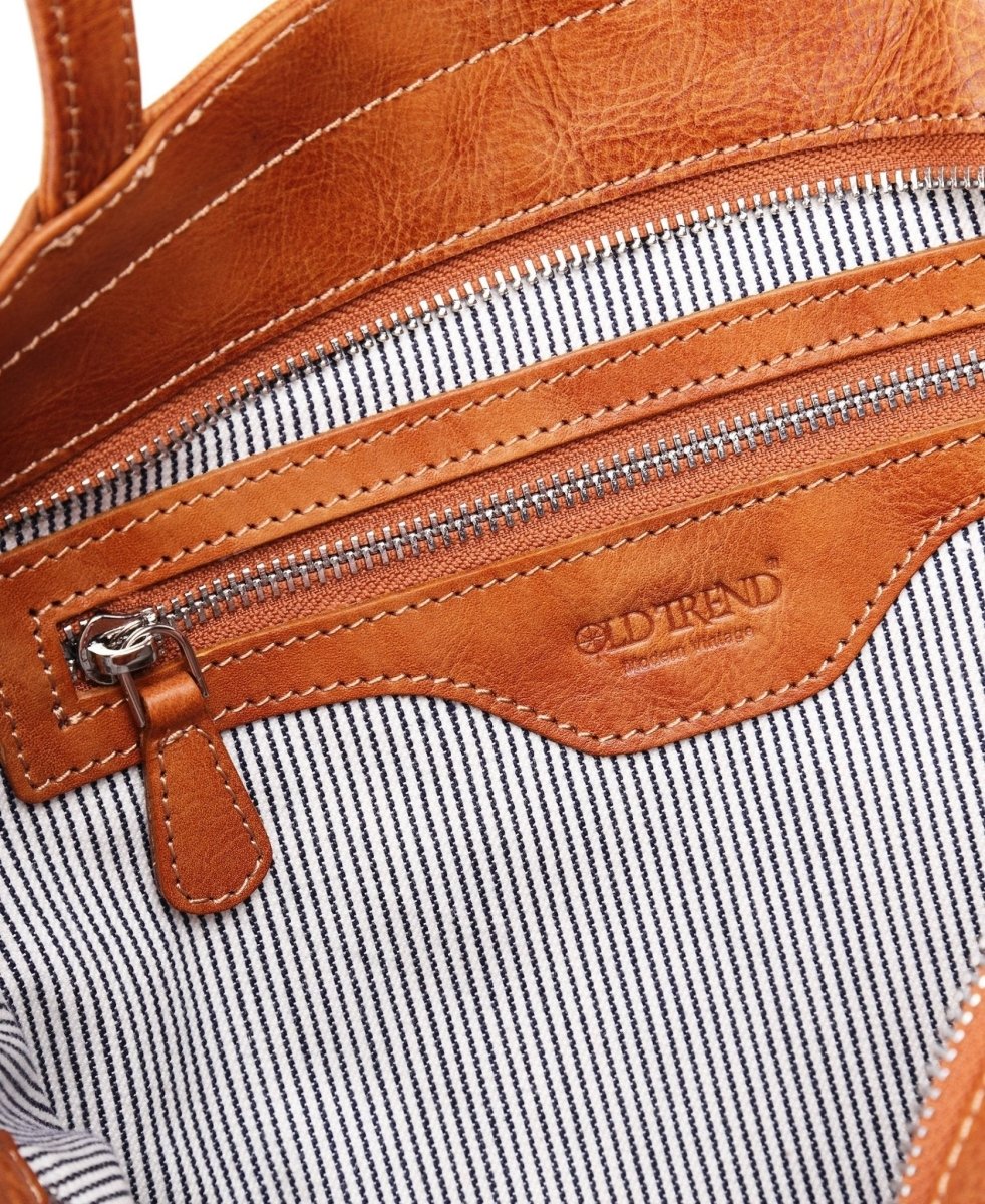 Bags & Luggage - Women's Bags - Top-Handle Bags Dancing Bamboo Leather Tote