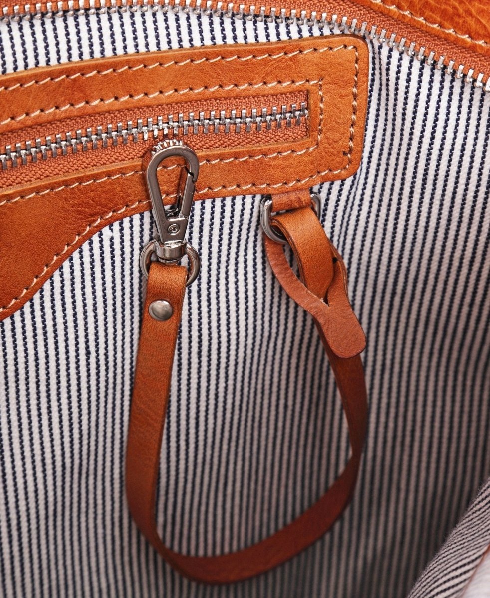 Bags & Luggage - Women's Bags - Top-Handle Bags Dancing Bamboo Leather Tote