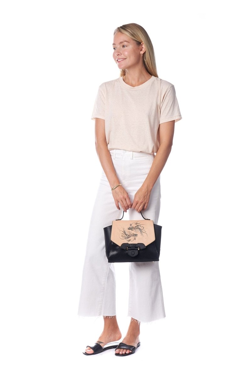 Bags & Luggage - Women's Bags - Top-Handle Bags Fish Small Black Satchel