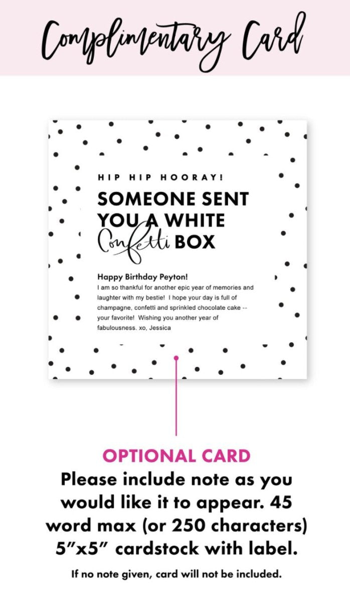 Gift Box Personalized Cocktail Birthday Gift Box