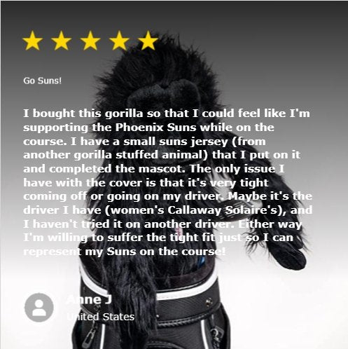 Golf Head Covers Harambe Golf Headcover