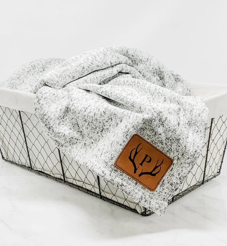 Personalized Sweater Fleece Personalized Blanket for her, Customized Gifts for Women by Groovy Girl Gifts