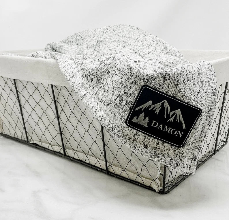 Personalized Sweater Fleece Personalized Blanket for her, Customized Gifts for Women by Groovy Girl Gifts