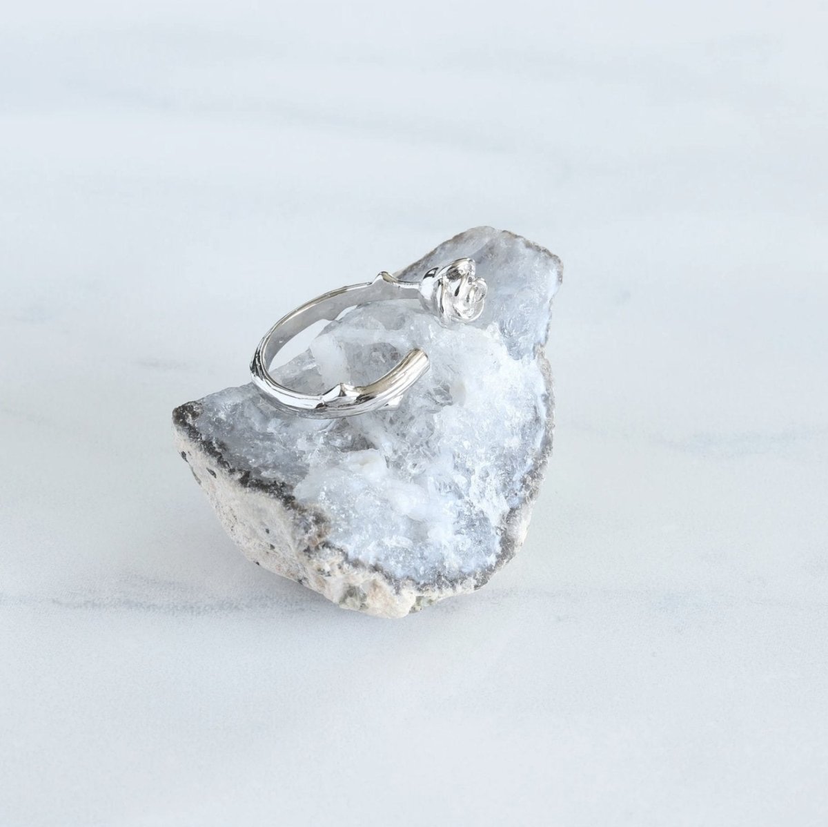 Jewelry & Watches Adjustable Rose Ring