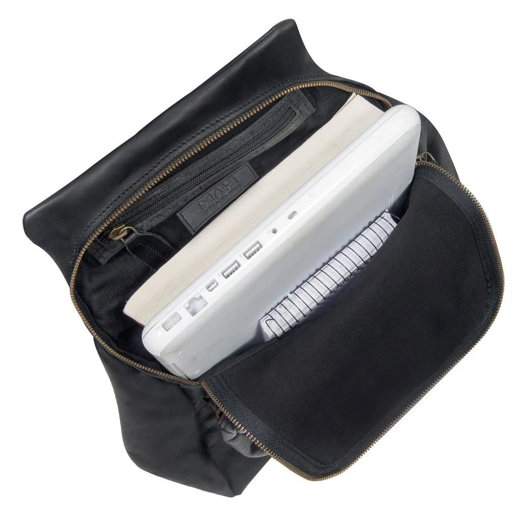Leather Maven Backpack