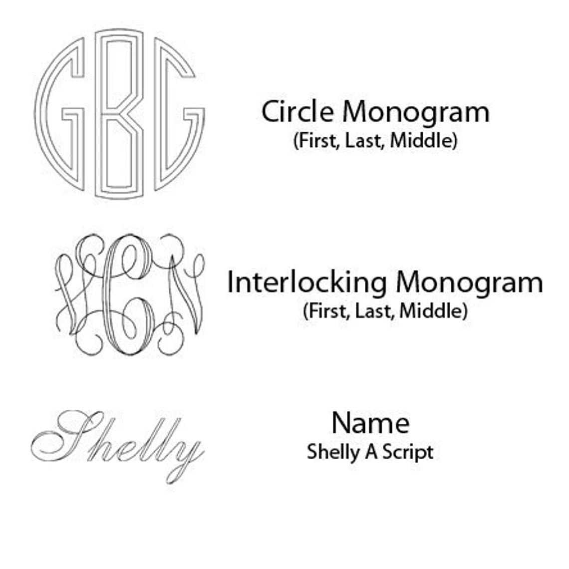 Monogrammed Cuff Bracelet