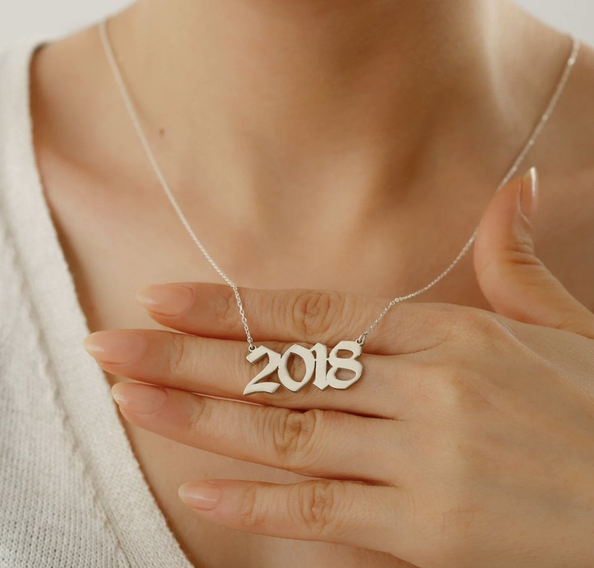 Necklace Anniversary Year Necklace