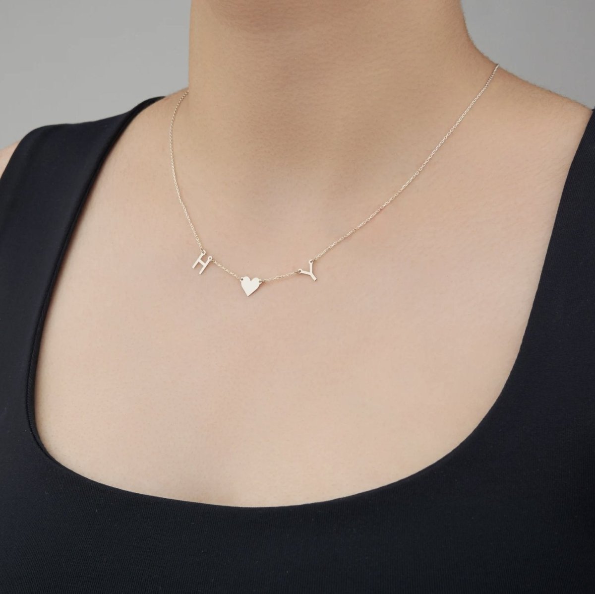 Necklace Name Charm Necklace