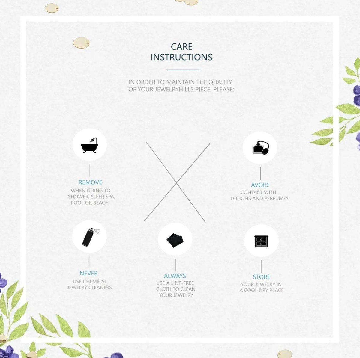 Necklace Studded Initial Necklace