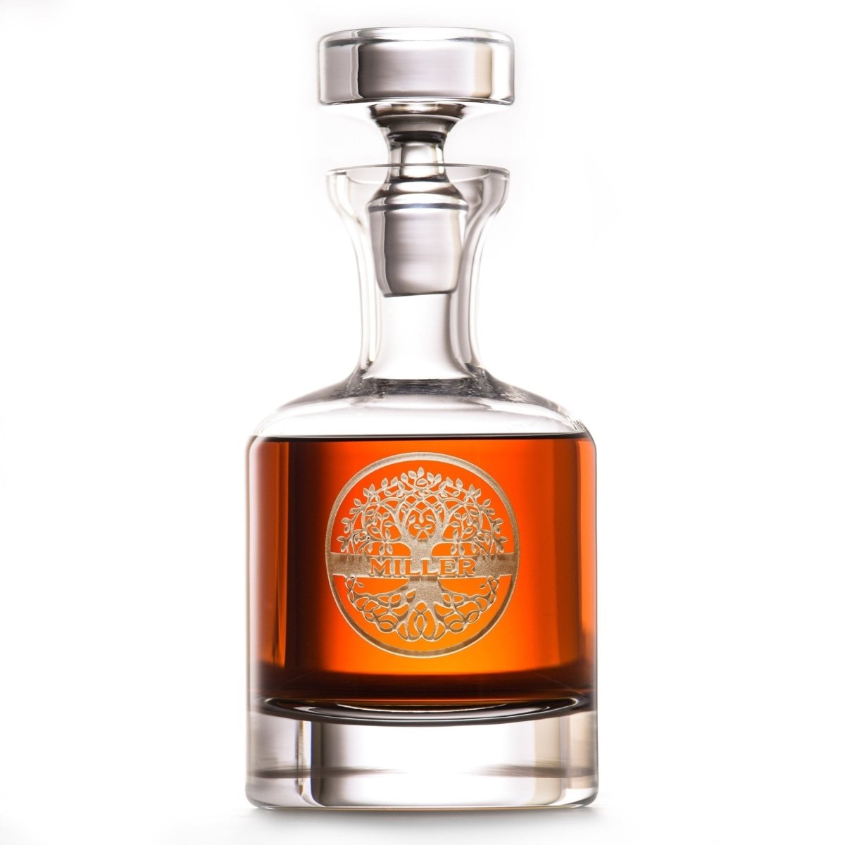 personalized decanter Family Tree Decanter