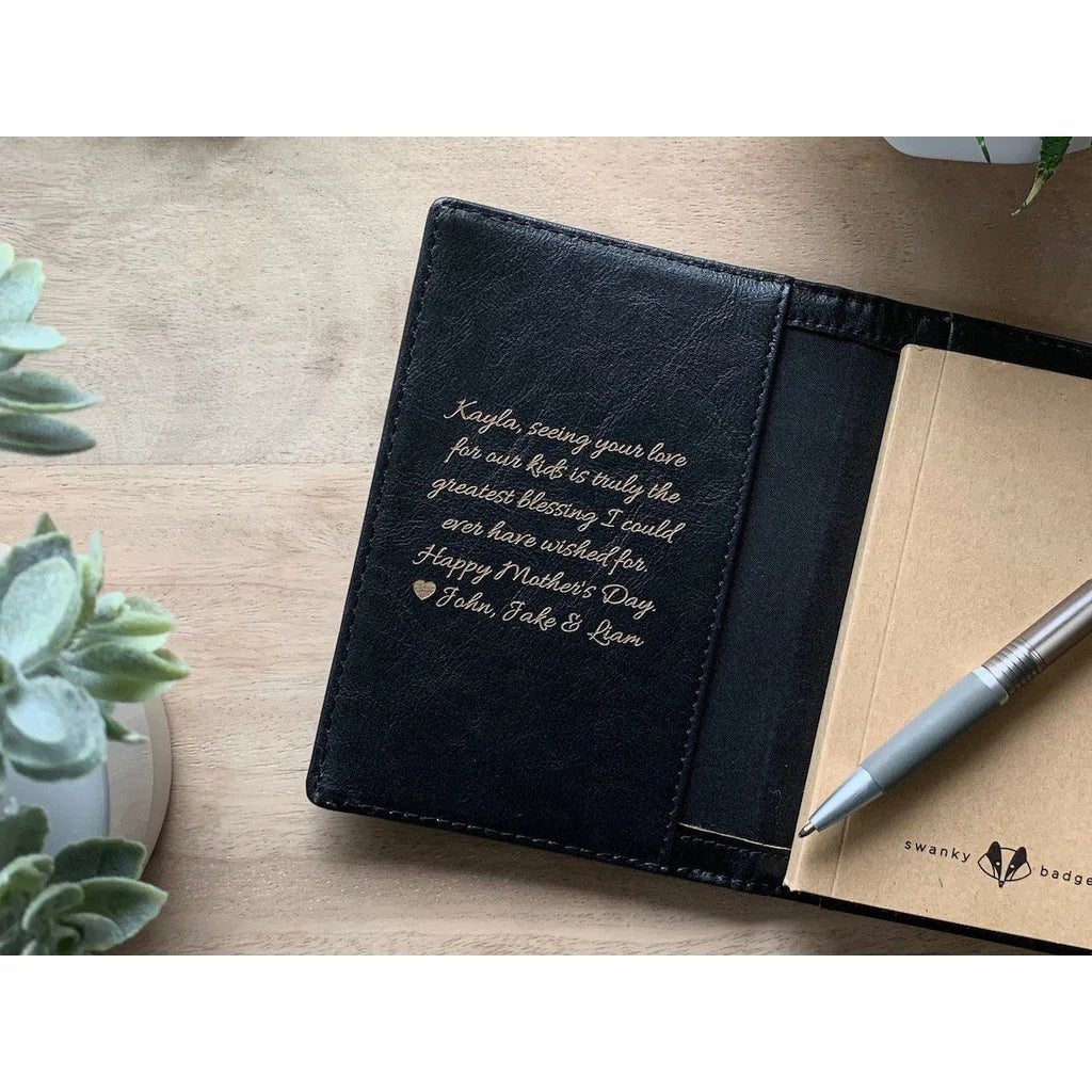 Personalized Leather Journal
