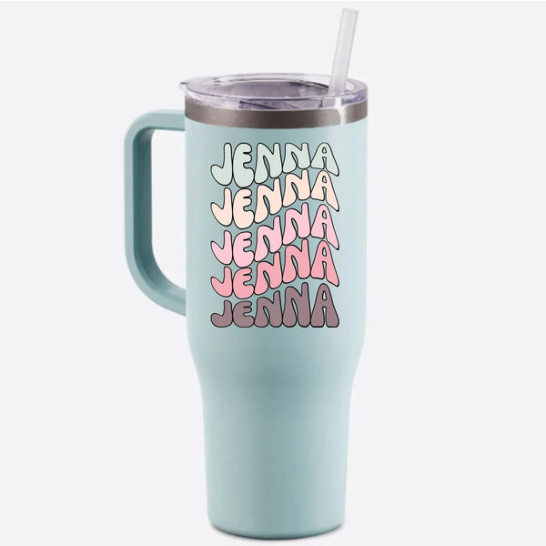 Quencher Dupe-Custom Tumbler - Groovy Girl Gifts