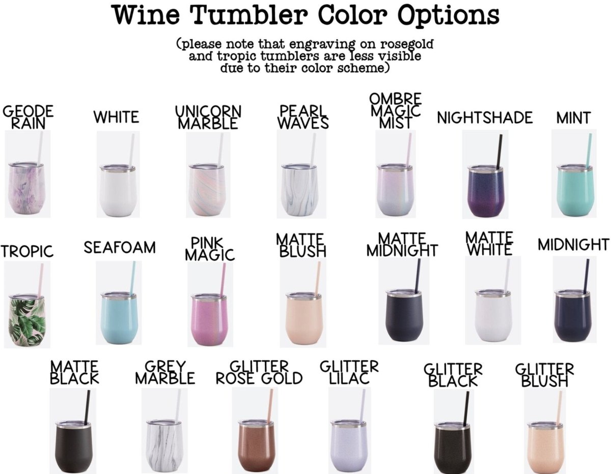 Tumbler Mrs. Wine Tumbler