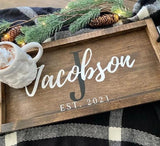 25 Personalized Serving Trays That Will Spruce Up Your Home