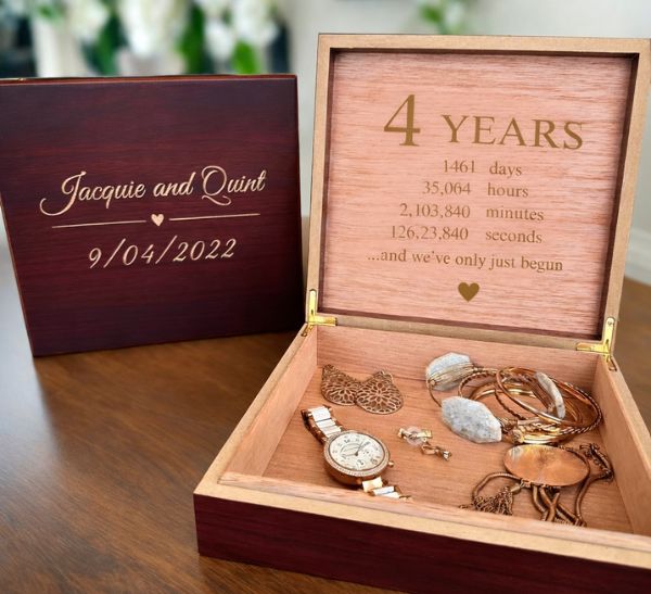 39 Meaningful 4-Year Anniversary Gifts for Her