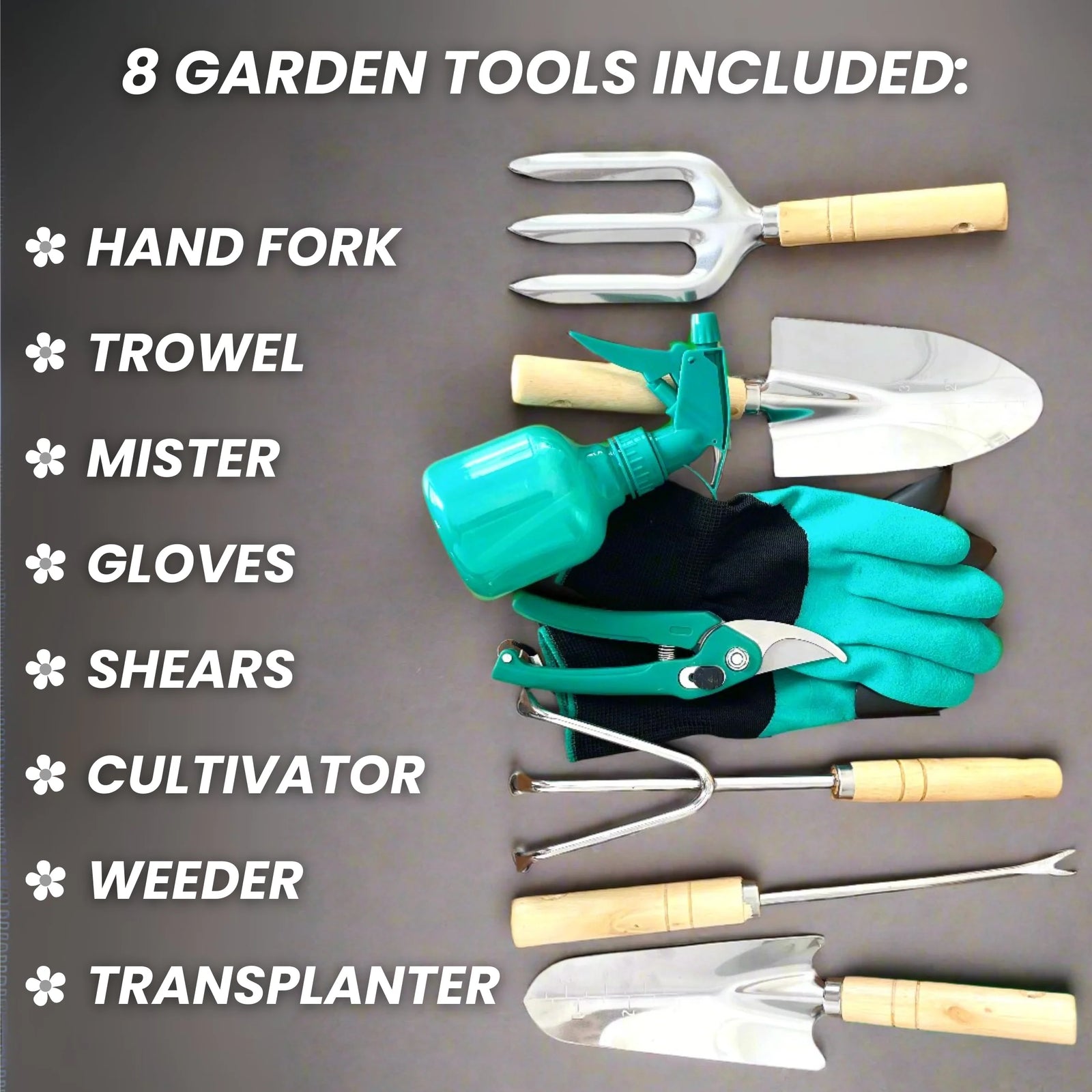 Grandma's Garden Tote Set