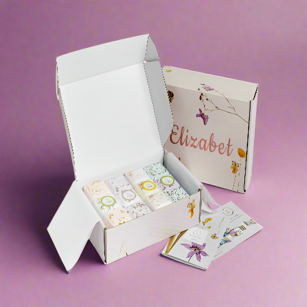 Luxury Shower Steamers Gift Set with 12 Handmade Aromatherapy Cubes – Lavender, Grapefruit, Mint & Eucalyptus – Perfect Spa Gift