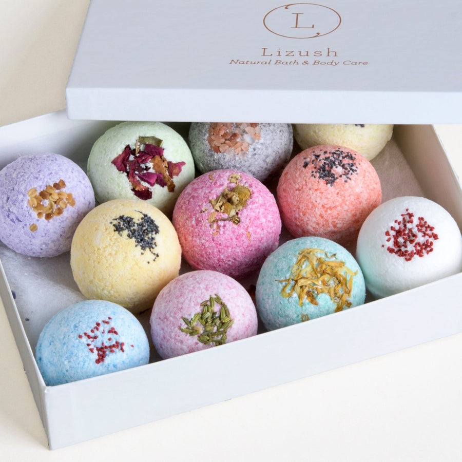 Personalized Sentimental Bath Bomb Gift Box for her, Customized Gifts for Women by Groovy Girl Gifts