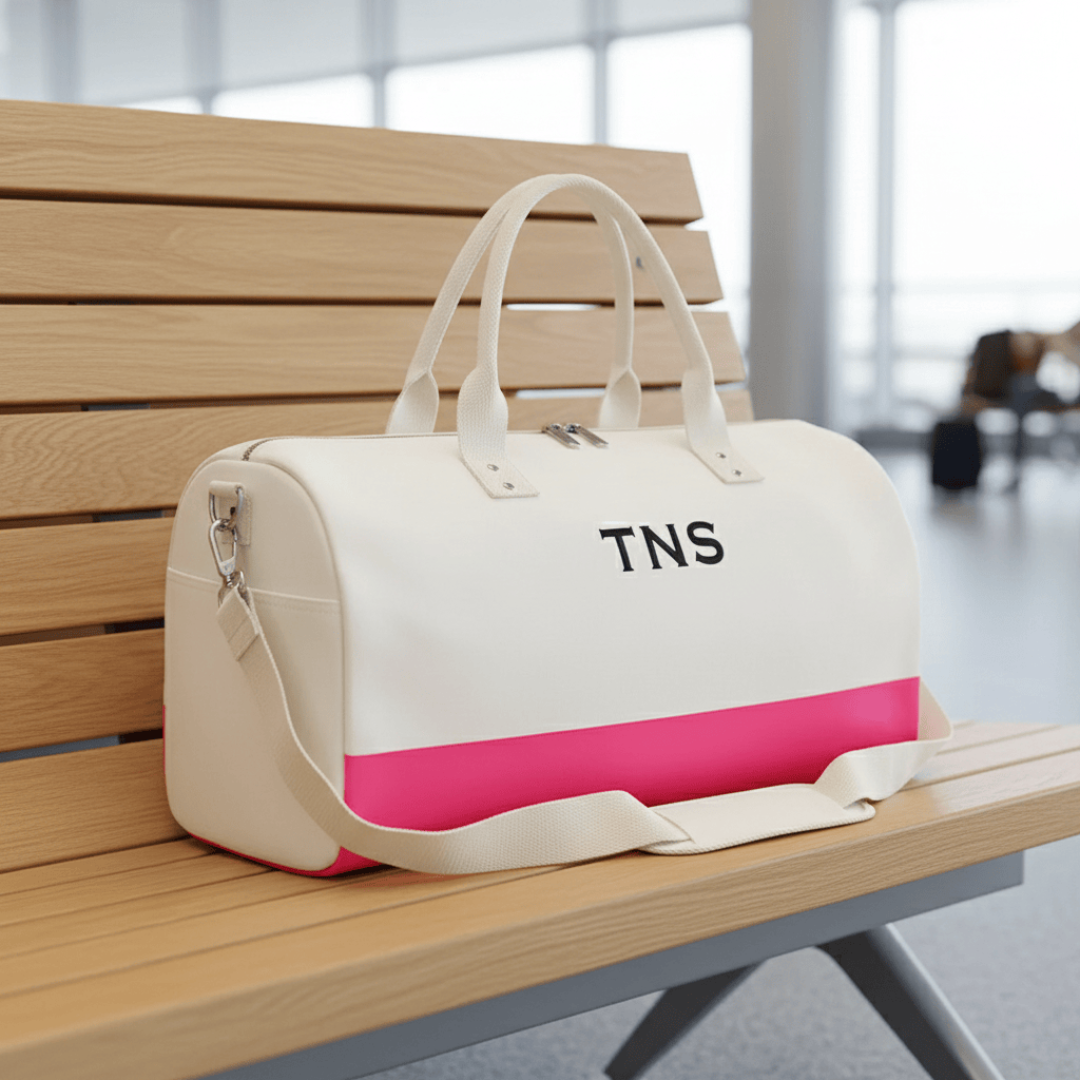 Elegant Personalized Weekender Bag