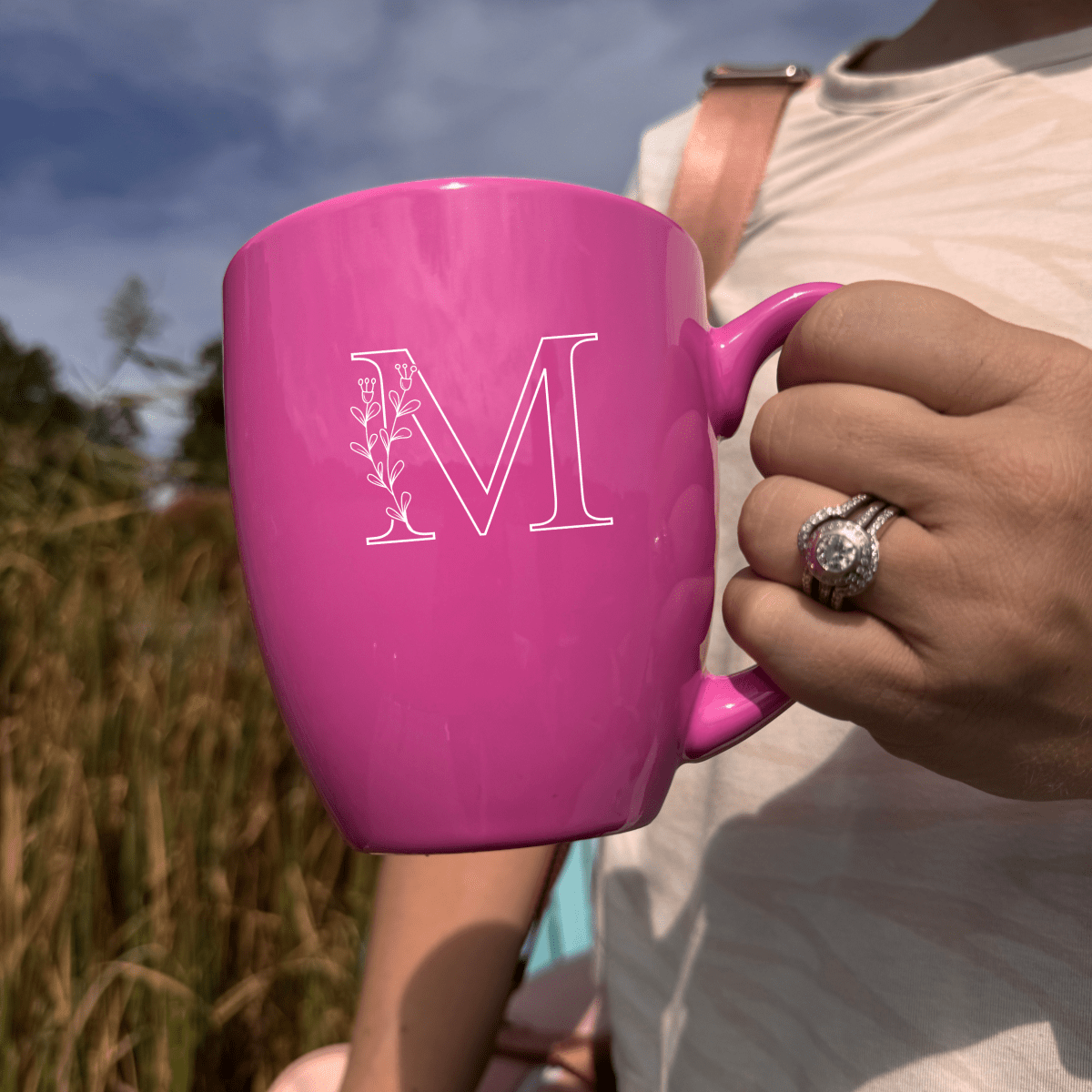 Personalized Good Vibes Mug for her, Customized Gifts for Women by Groovy Girl Gifts