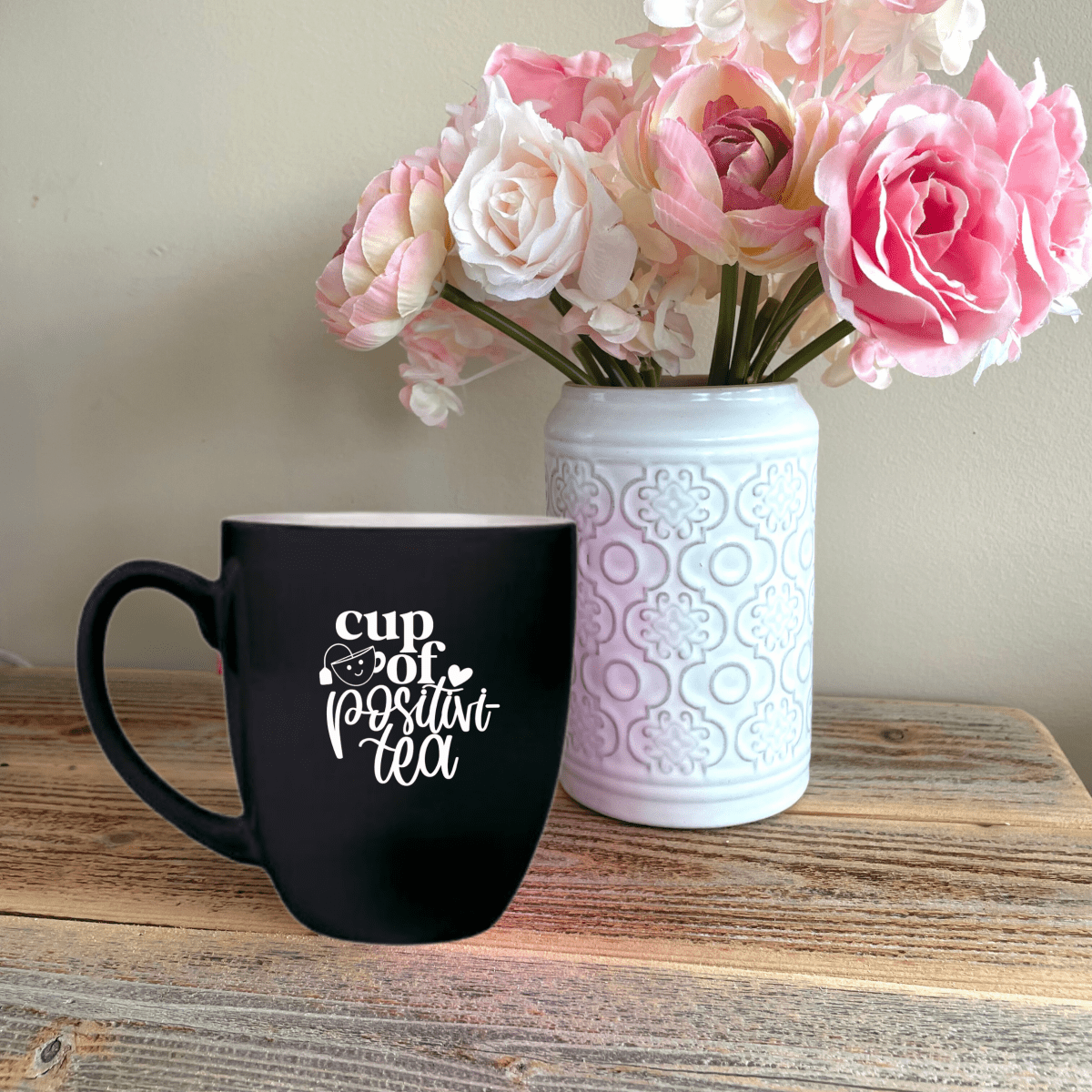 Personalized Good Vibes Mug for her, Customized Gifts for Women by Groovy Girl Gifts