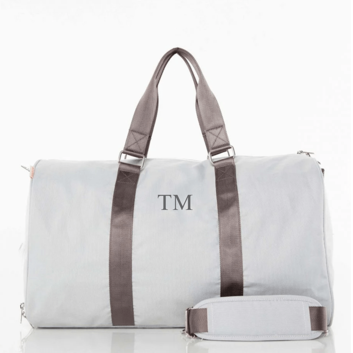 Duffle bag with initials sales