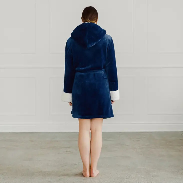 Personalized Custom Embroidered Plush Robe for her, Customized Gifts for Women by Groovy Girl Gifts