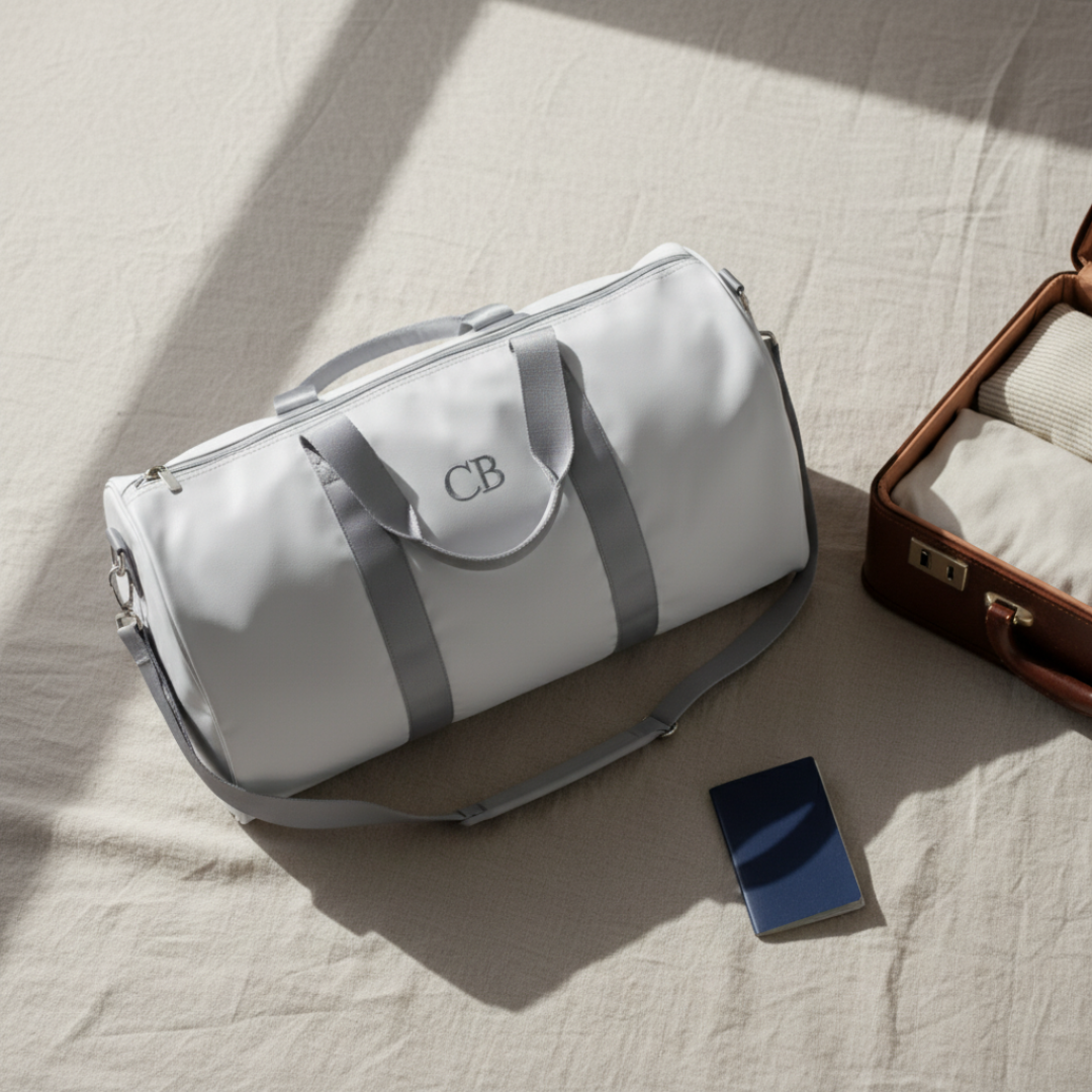 First In Line Personalized Duffle Bag