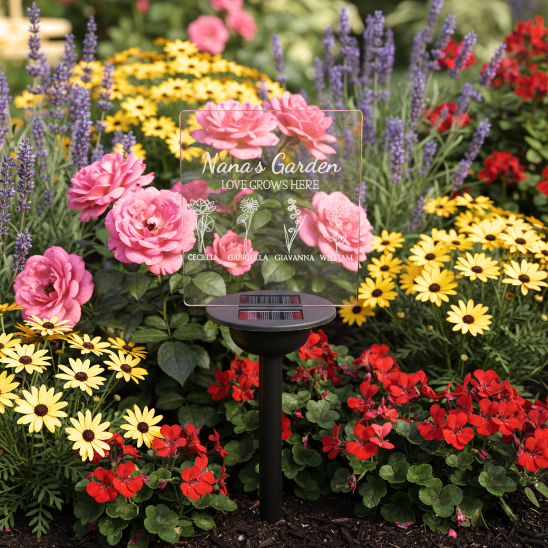 Radiant Love Garden Sign