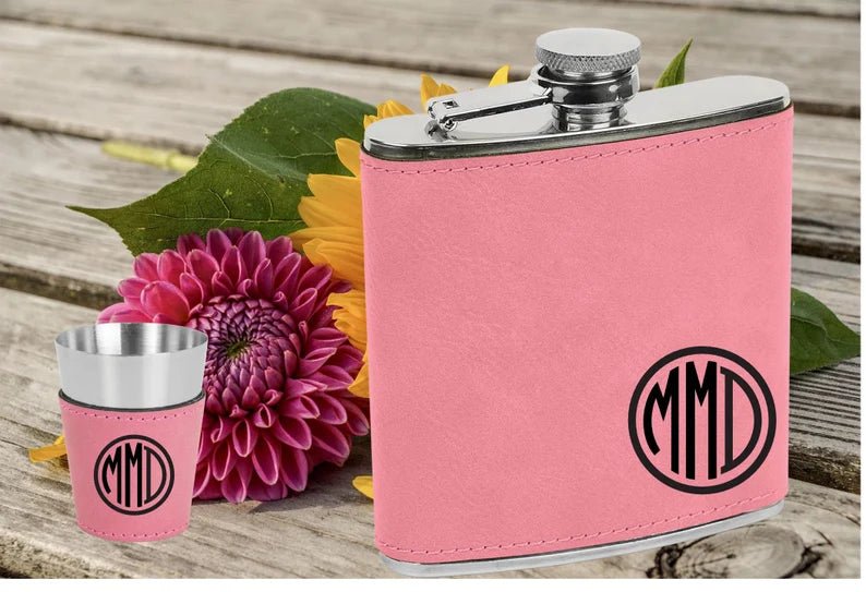 flask and shot glass set 