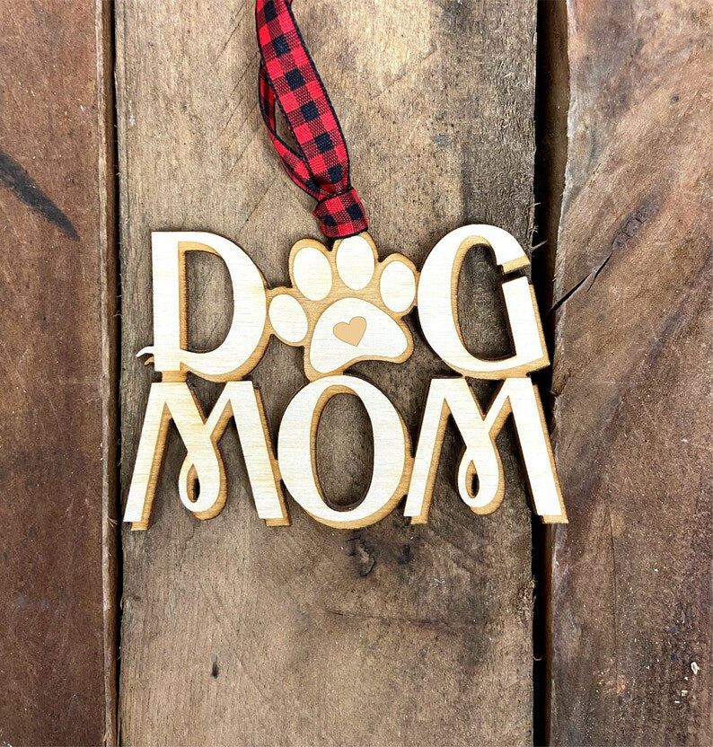 Dog Mom Ornament