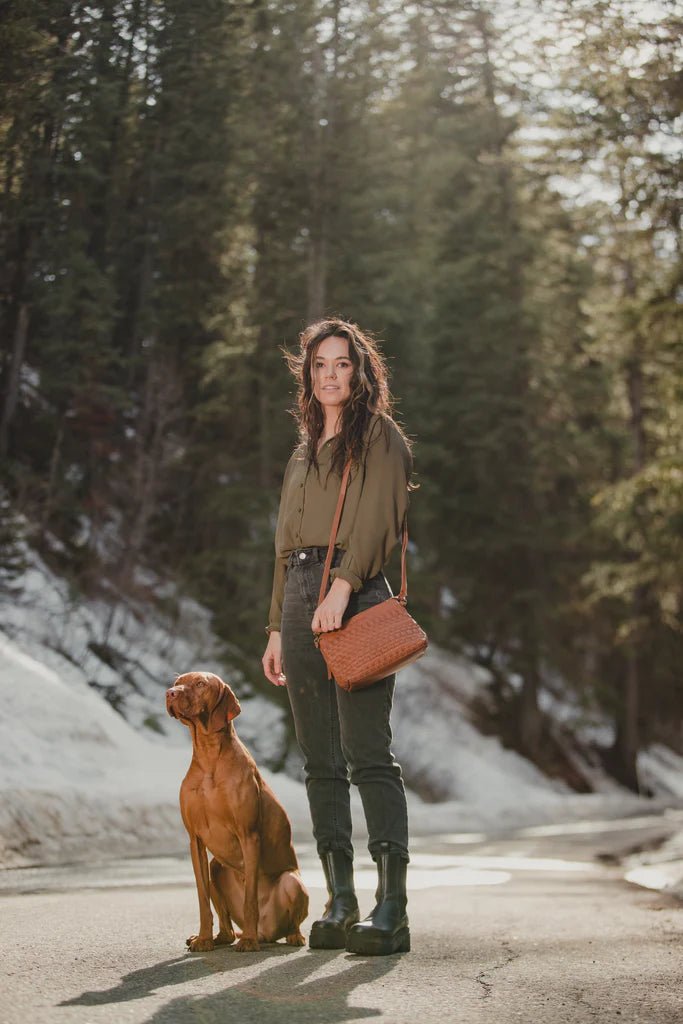 Personalized Cross Body Koyuk Purse for her, Customized Gifts for Women by Groovy Girl Gifts