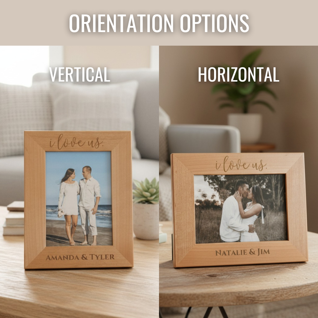 I Love Us Photo Frame