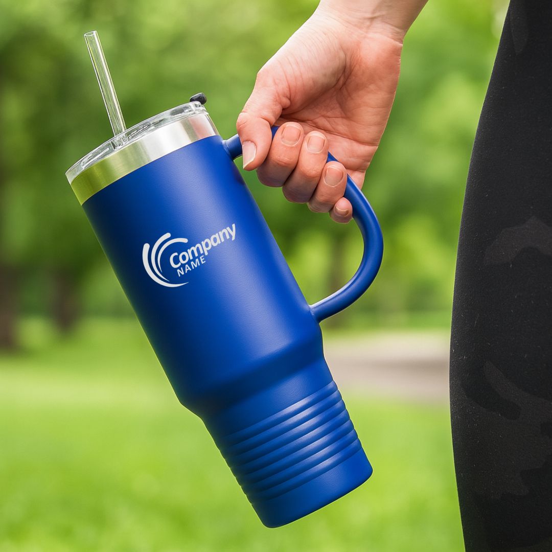 Custom Logo 40 oz. Tumbler
