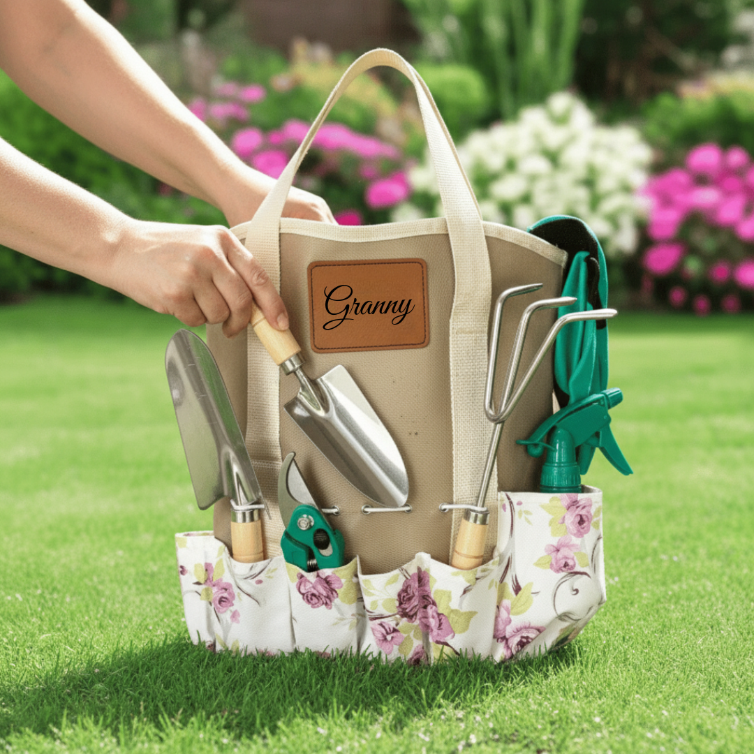 Bloom &amp; Grow Gardening Tote Set