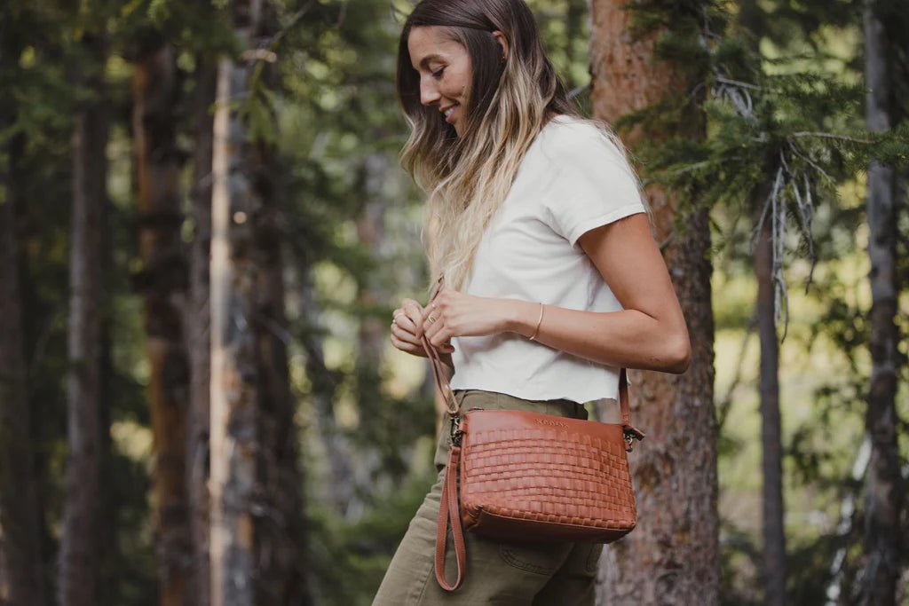 Personalized Cross Body Koyuk Purse for her, Customized Gifts for Women by Groovy Girl Gifts