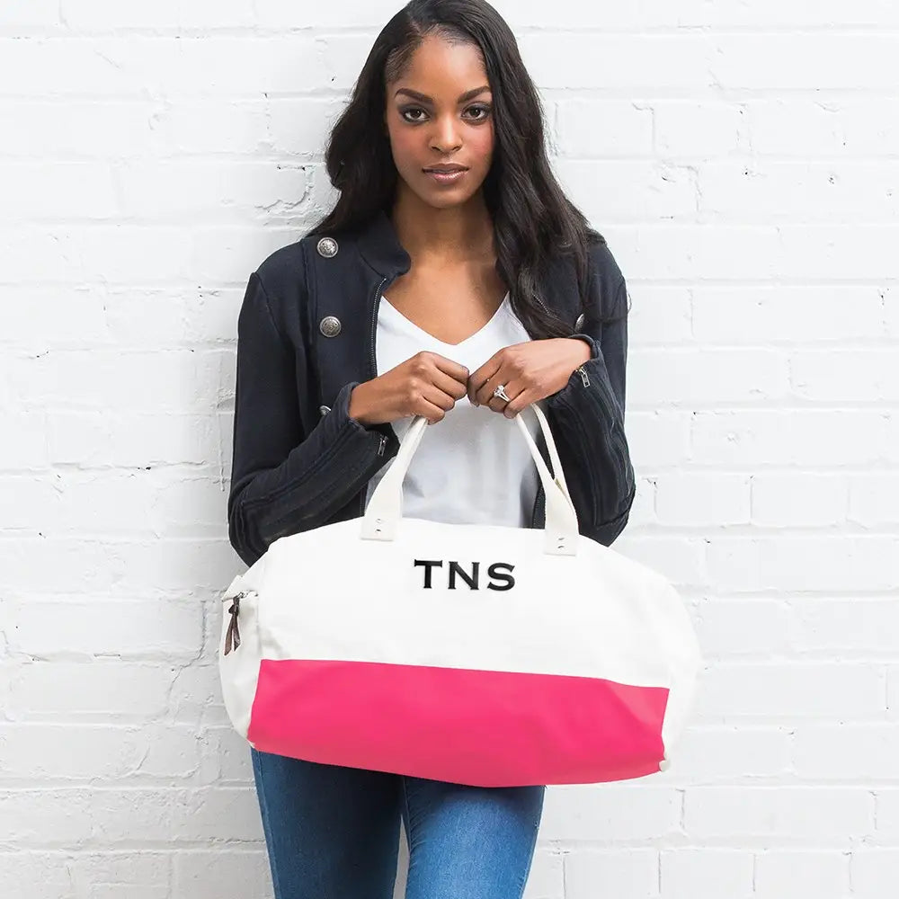 Elegant Personalized Weekender Bag