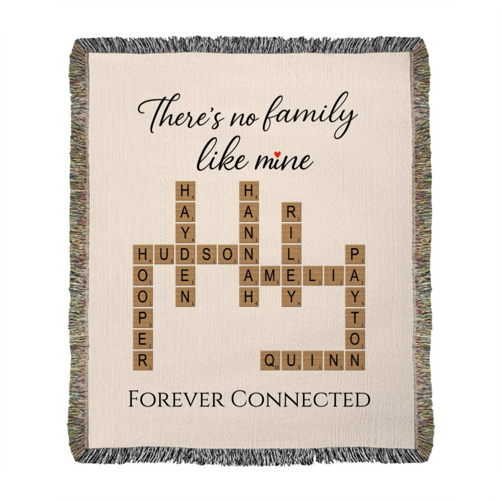 Forever Connected Personalized Blanket
