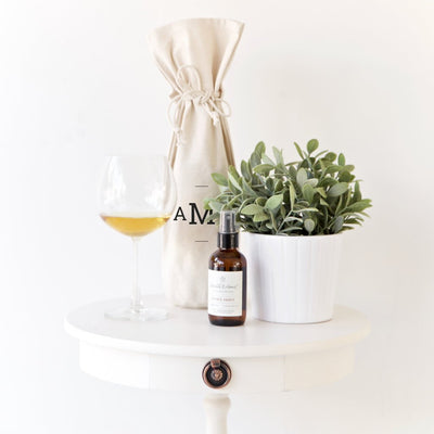 Triple Monogram Cotton Canvas Wine Bag