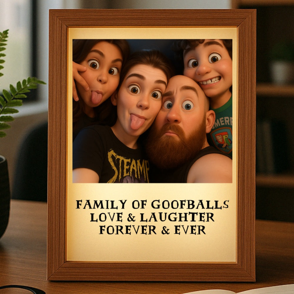Animated Family Photo Light Box