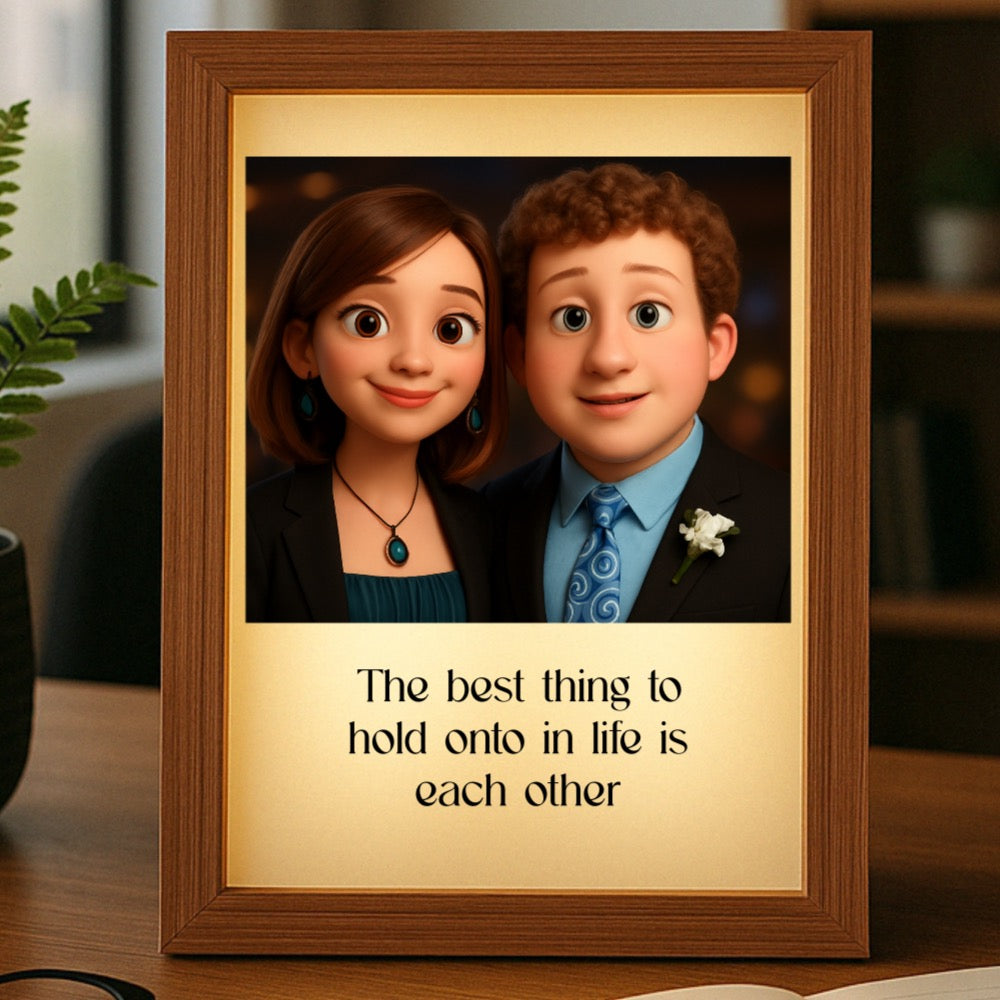 Animated Light Up Picture Frame