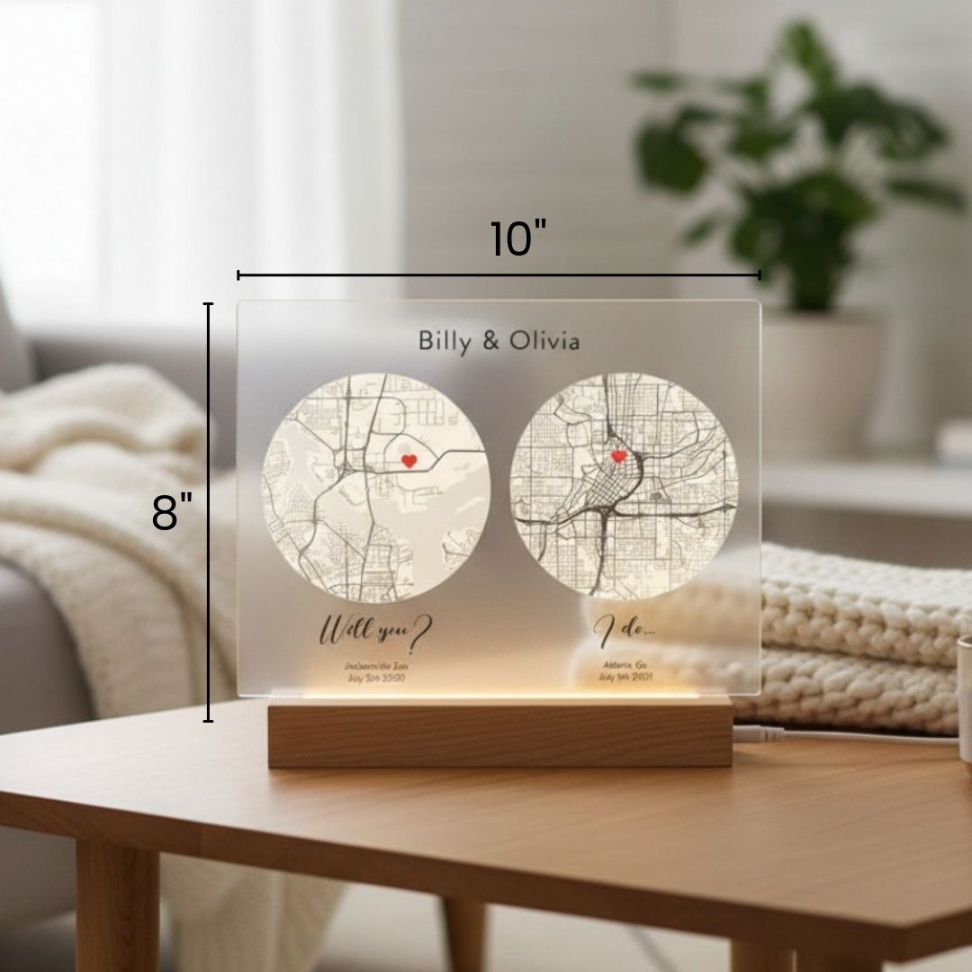 First Date to I Do Romantic Map