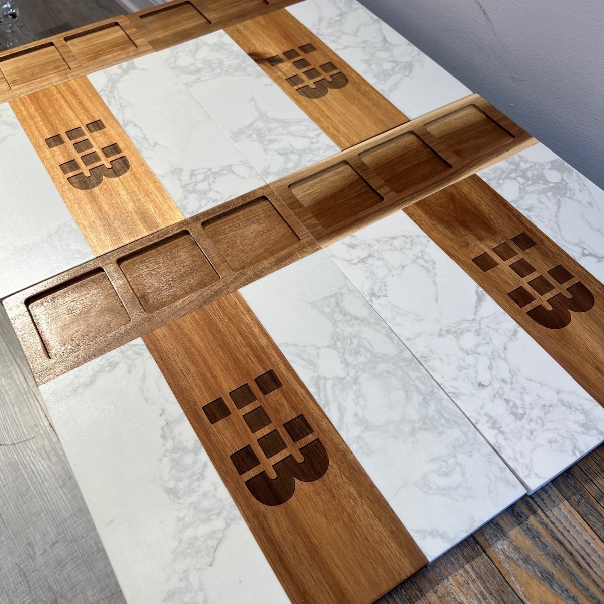 Personalized Custom Logo Entertainers Tray for her, Customized Gifts for Women by Groovy Girl Gifts