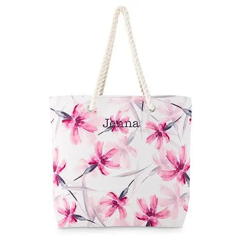 Personalized Woven Wonder Tote for her, Customized Gifts for Women by Groovy Girl Gifts